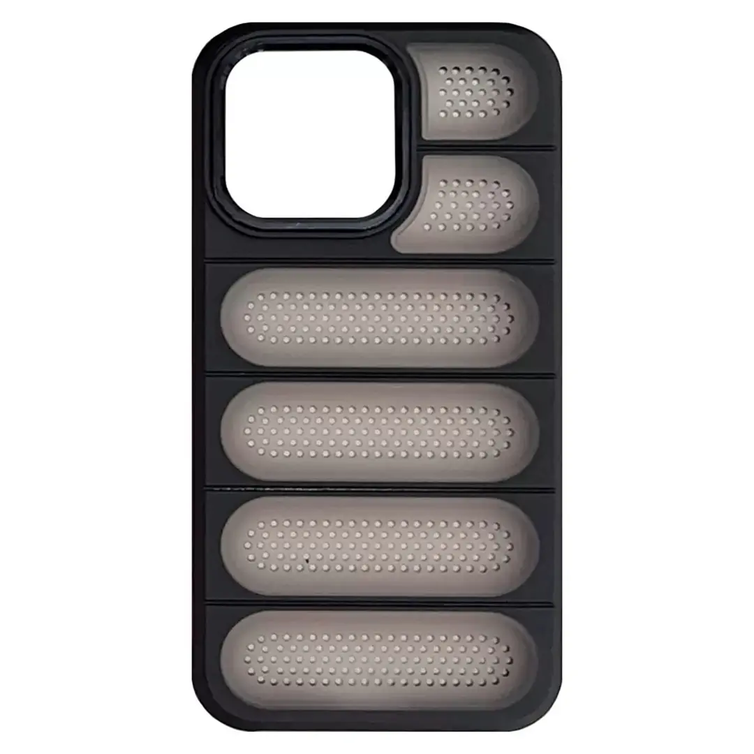 iPhone 15/iPhone 14/iPhone 13 Mesh Cooling Case Black